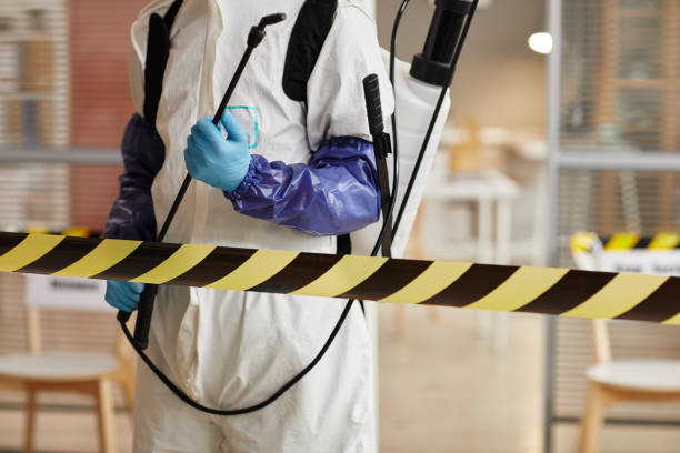 Professional Crime Scene Cleanup technician working in Hindsville, AR